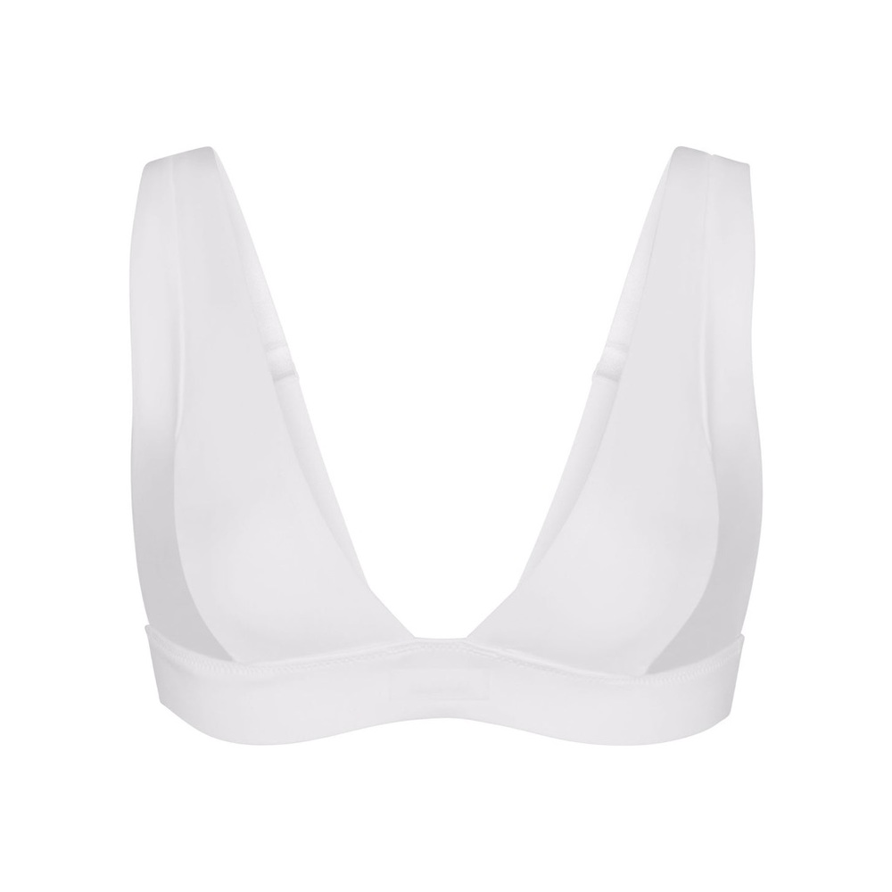 SKIMS Swim Plunge Bikini Top - Marble